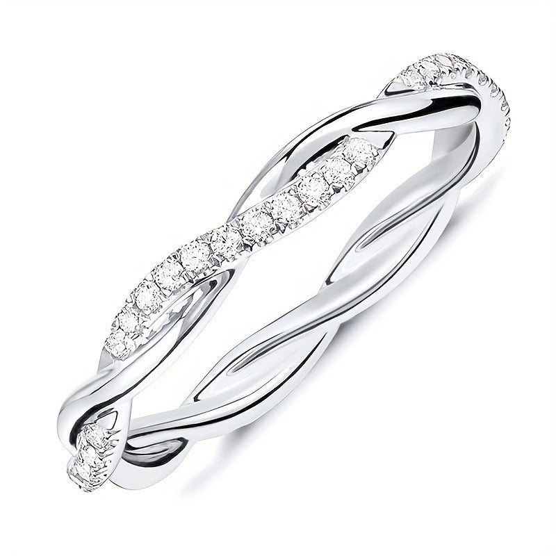 Livia – Anillo cruz moda chic