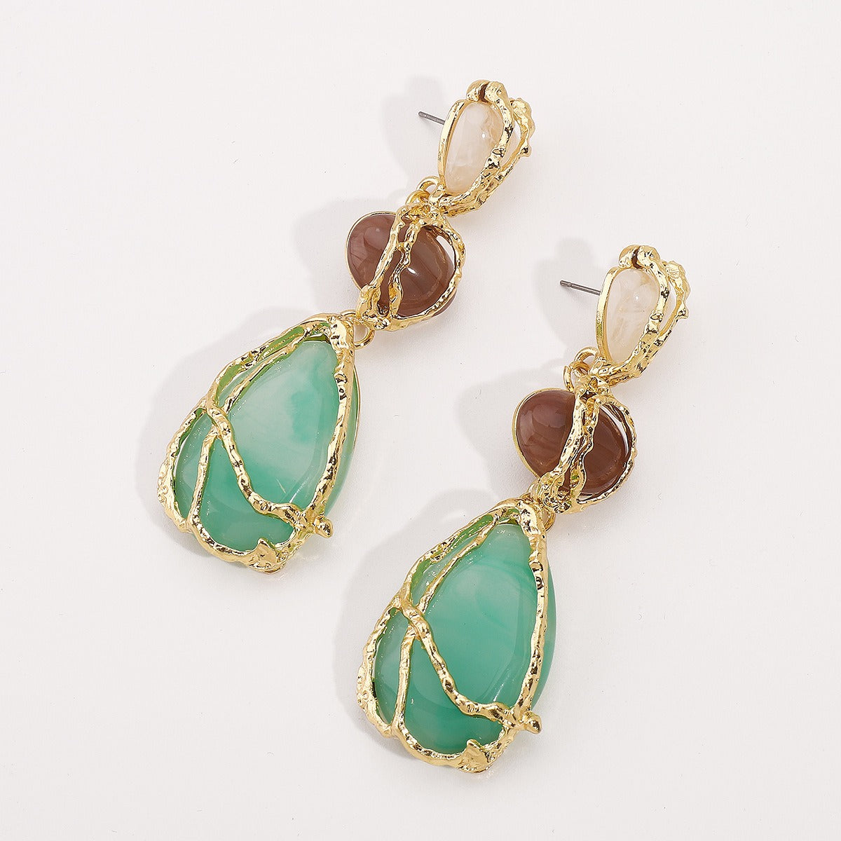 Syra – Pendientes de gota de red elegantes