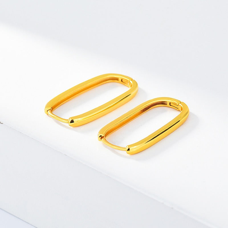 Laura – Aros Huggie retro en forma de caja