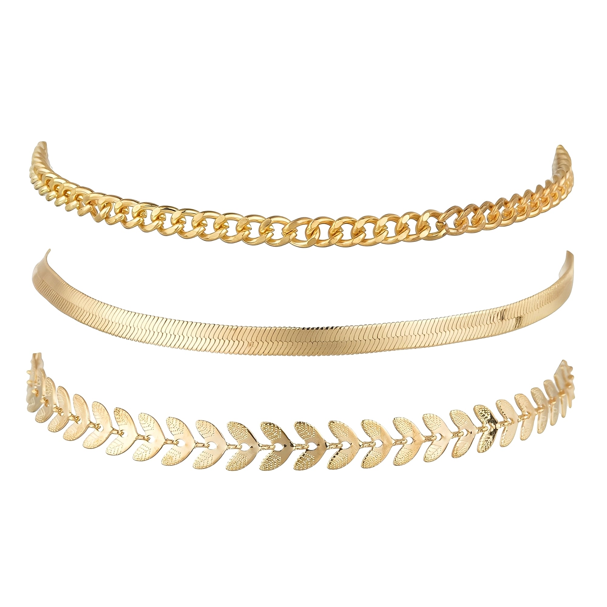 Odelia – Elegante tobillo dorado