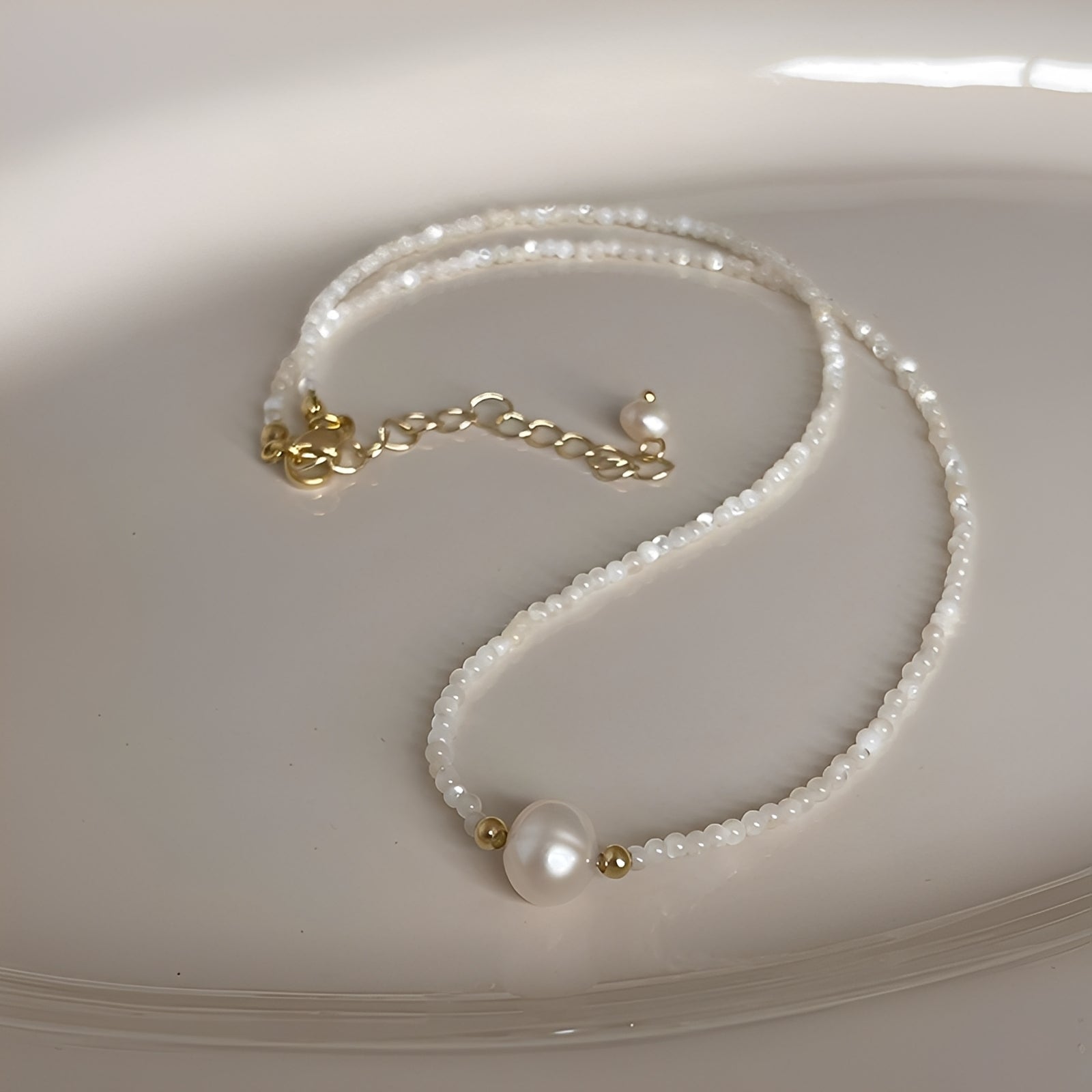 Claire – Elegante collar de perlas