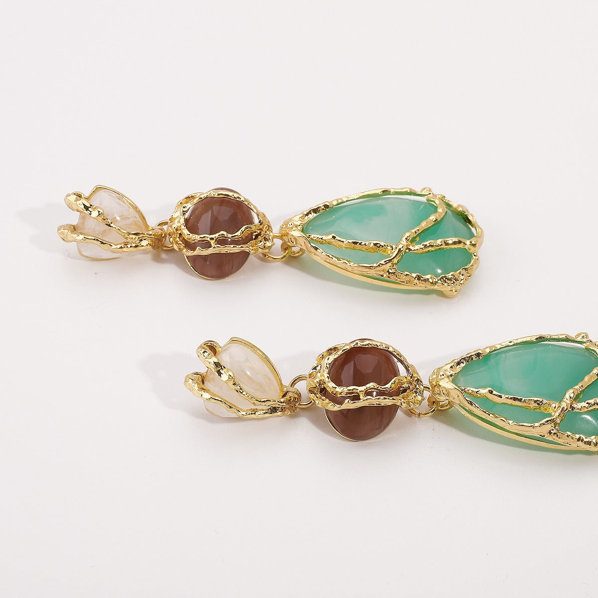 Syra – Pendientes de gota de red elegantes