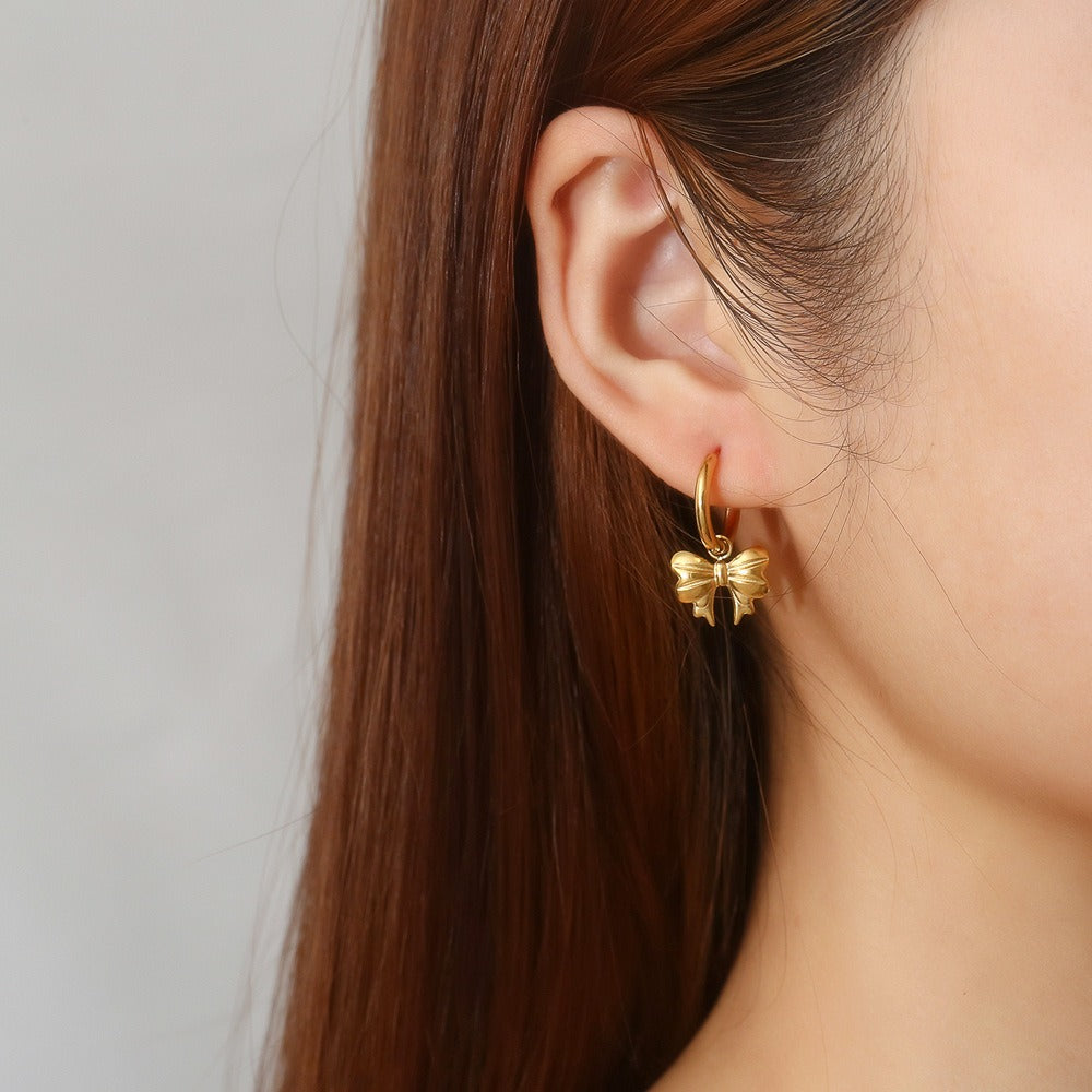 Carla – Aros lazo chapados en oro
