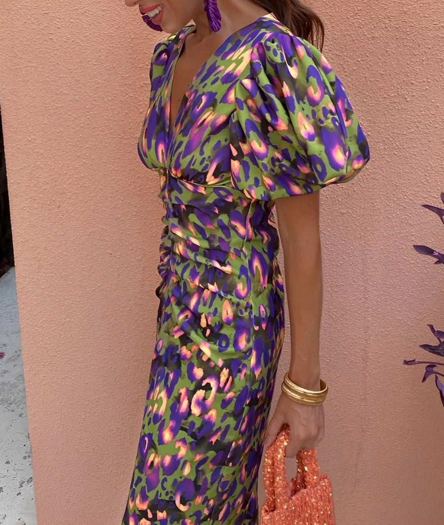 Kylie - Vestido Floral Elegante