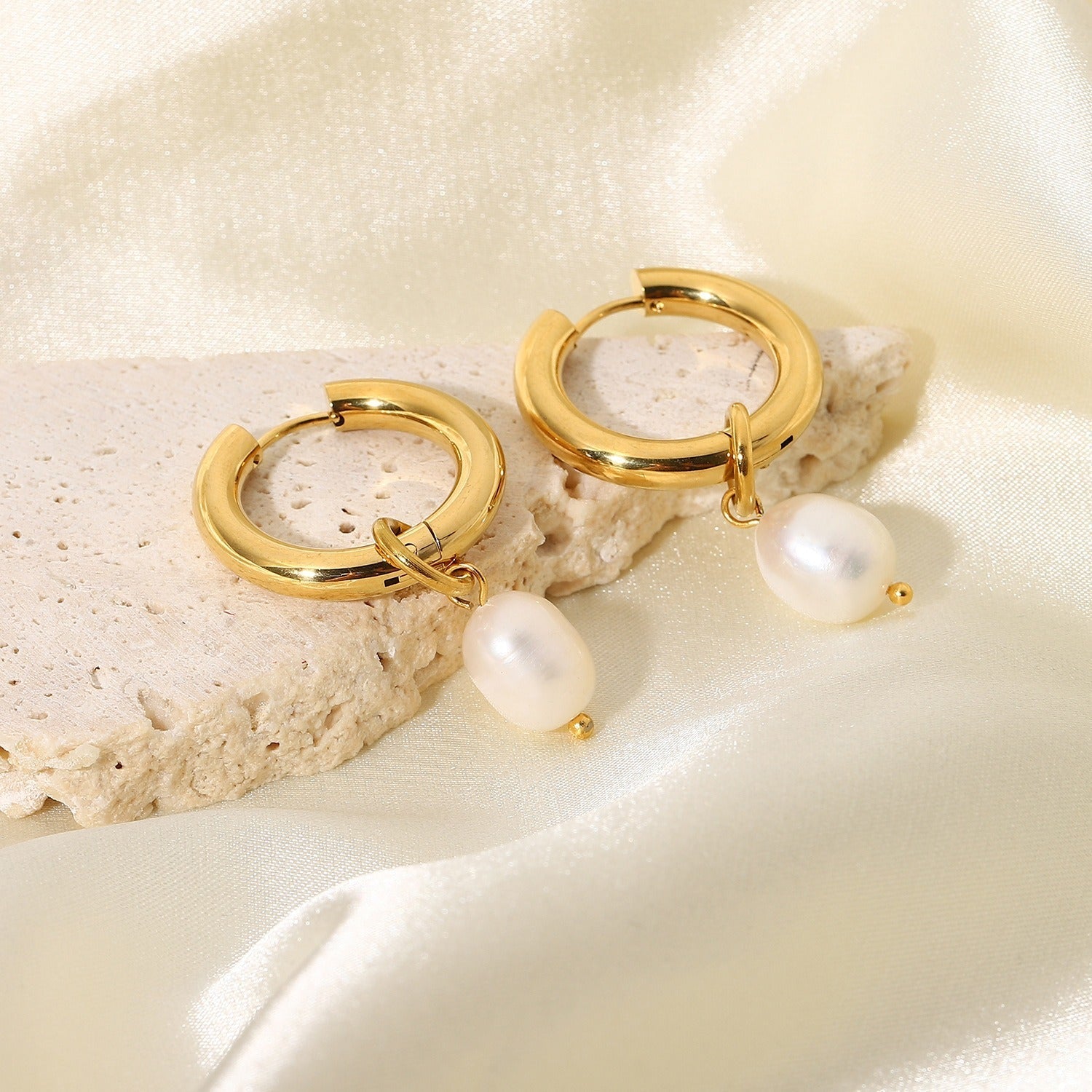 Ada – Pendientes de perla elegantes
