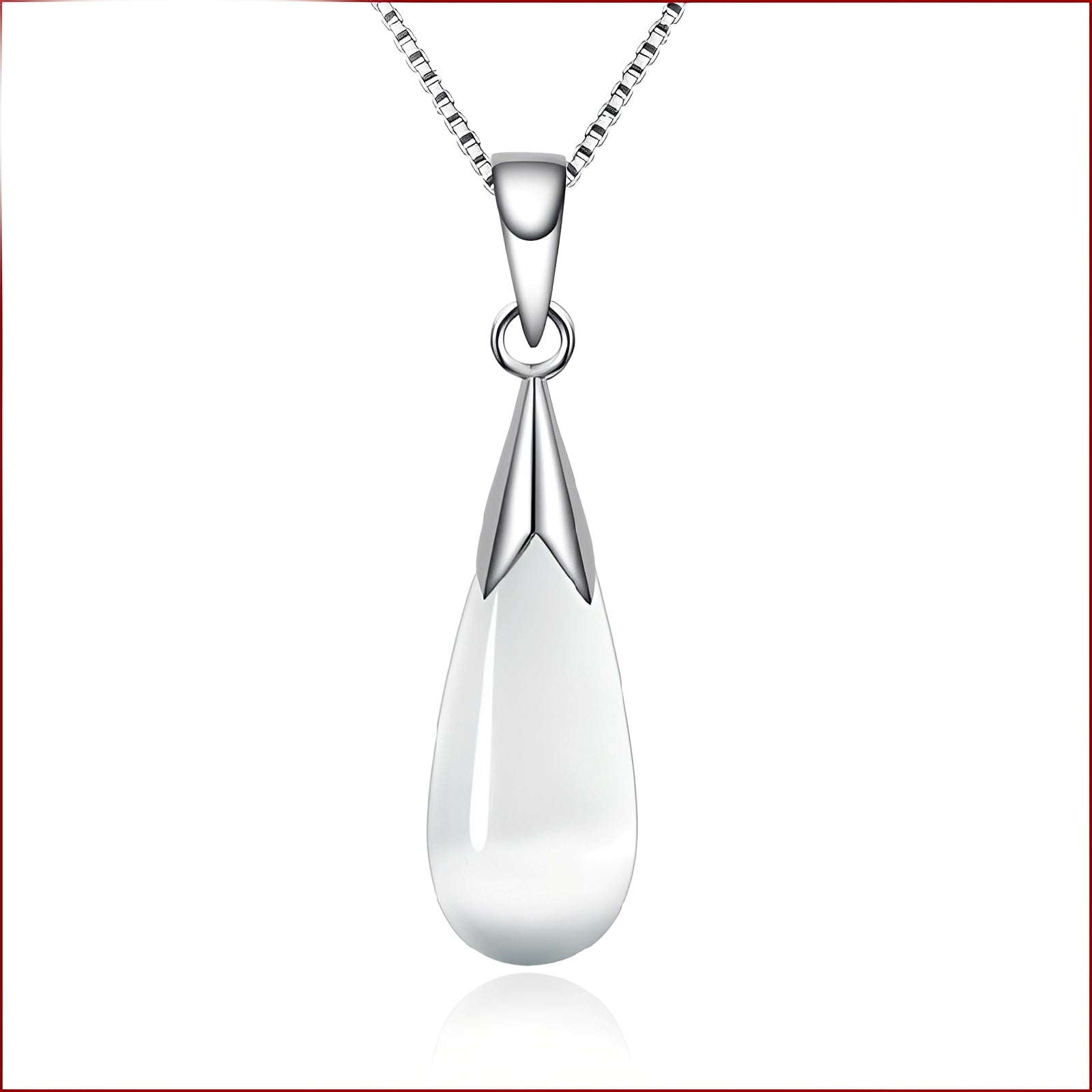 Adele – Colgante elegante de piedra lunar