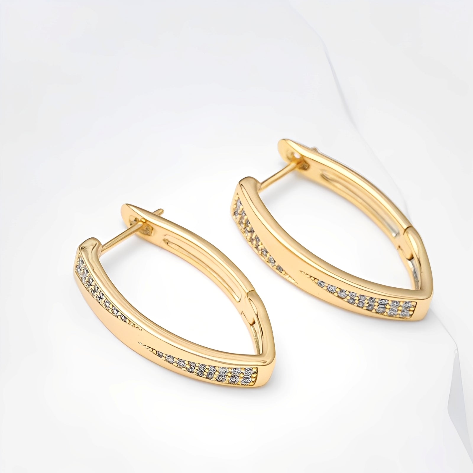 Sophie – Pendientes de oro y piedras preciosas