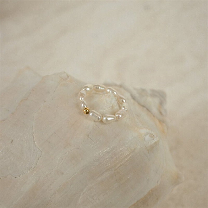 Fenna – Anillo anti-estrés con perla