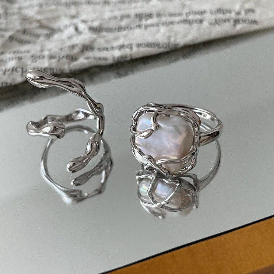 Marian – Anillo de oro con perla