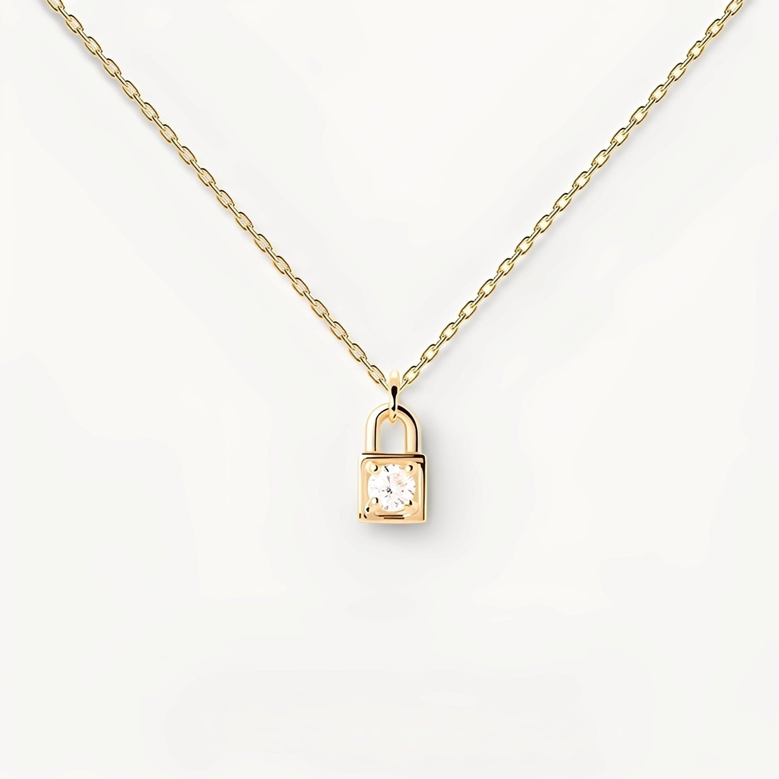 Maelyne – Collar Colgante Mini Cerradura