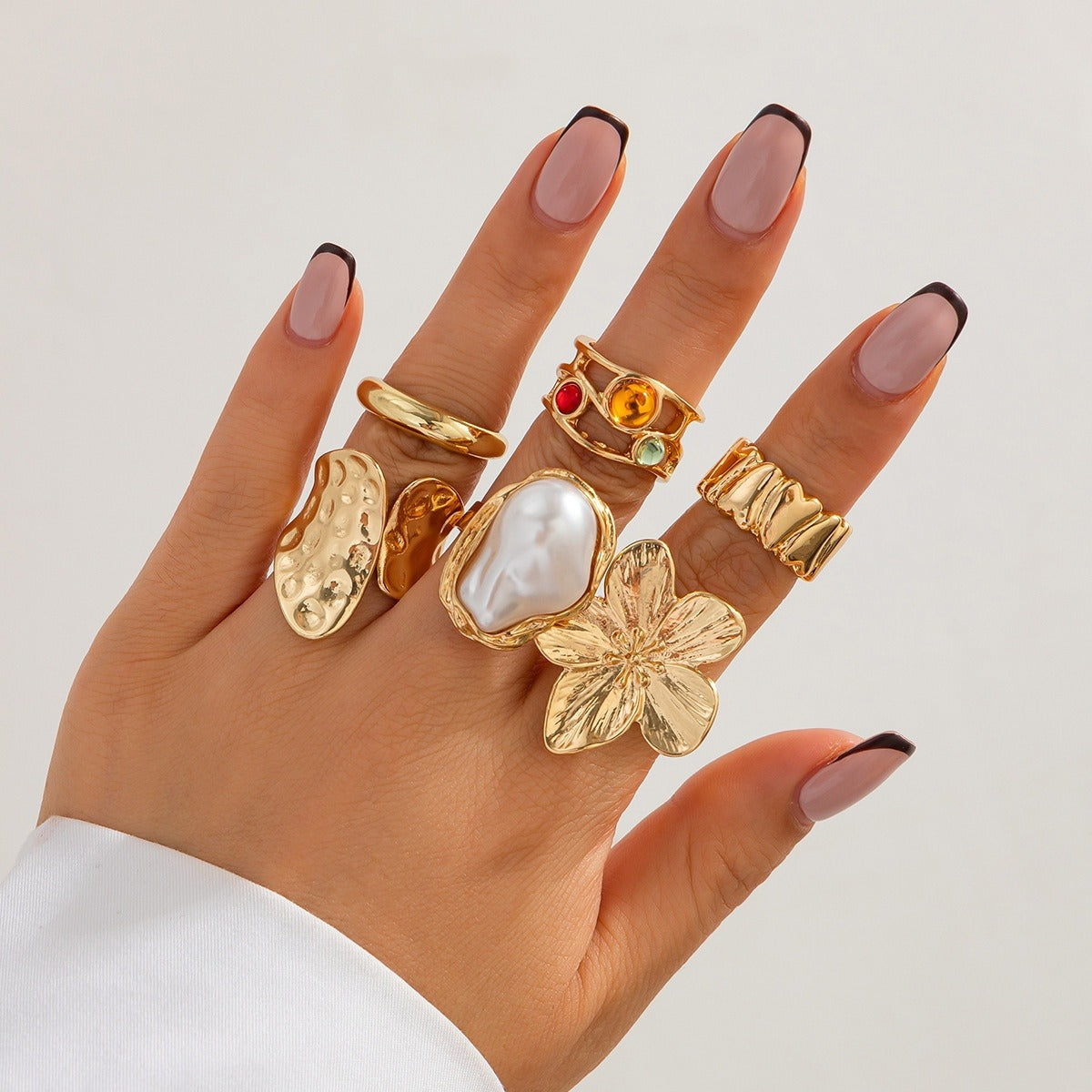 Merina – Conjunto de 6 Anillos de Declaración