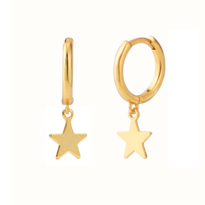 Adria – Pendientes de estrella elegantes y modernos