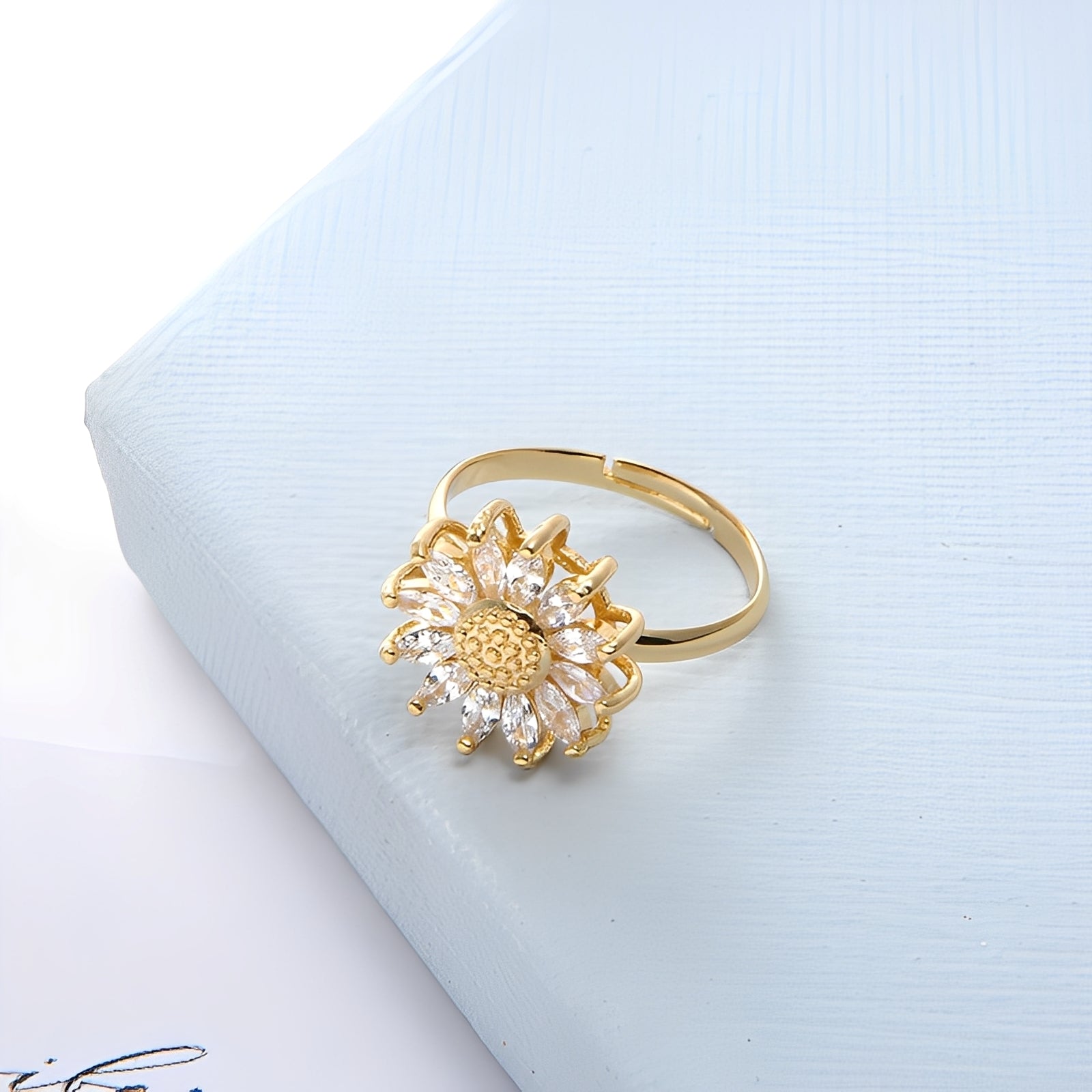 Elina – Conjunto dorado de 18 K sobre cobre