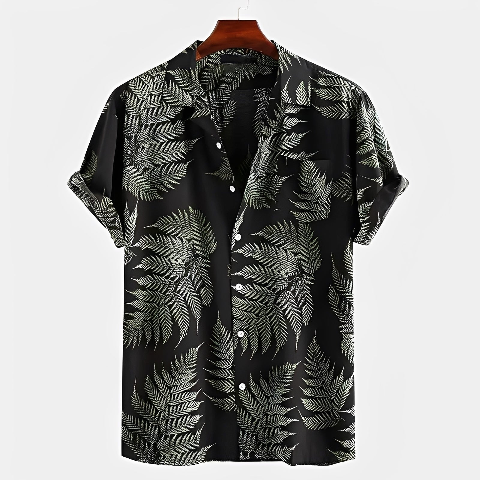 Darius - Camisa Cómoda de Manga Corta