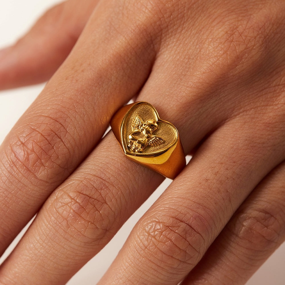 Oriane – Anillo corazón alta elegancia