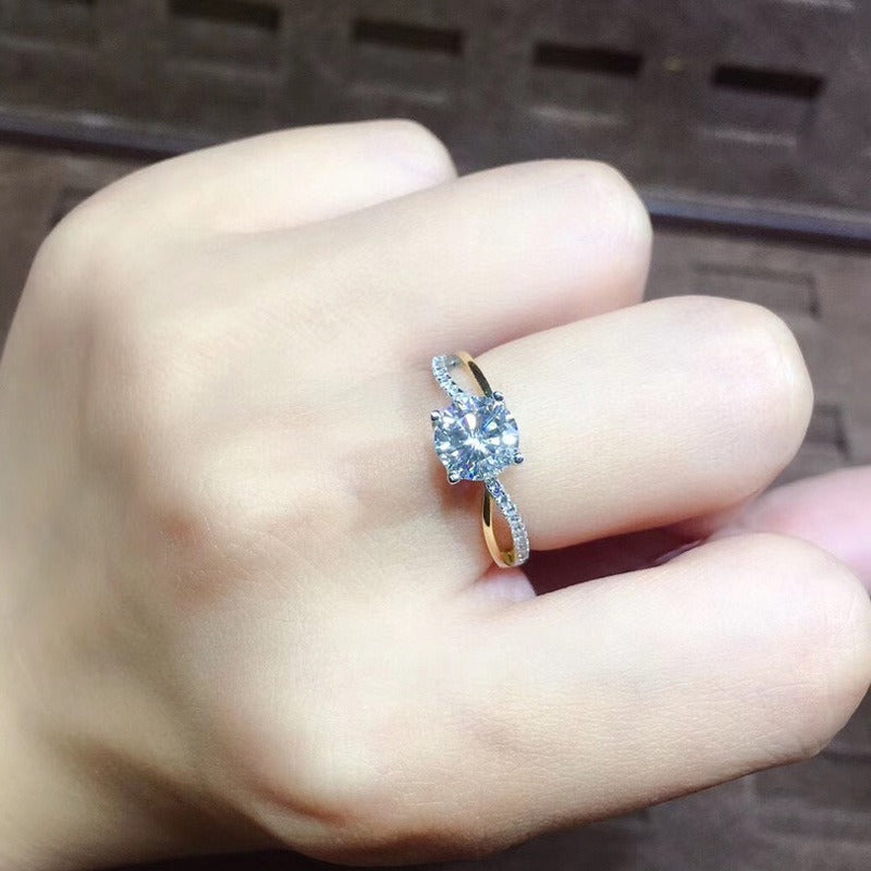 Jane – Anillo de oro de 18K