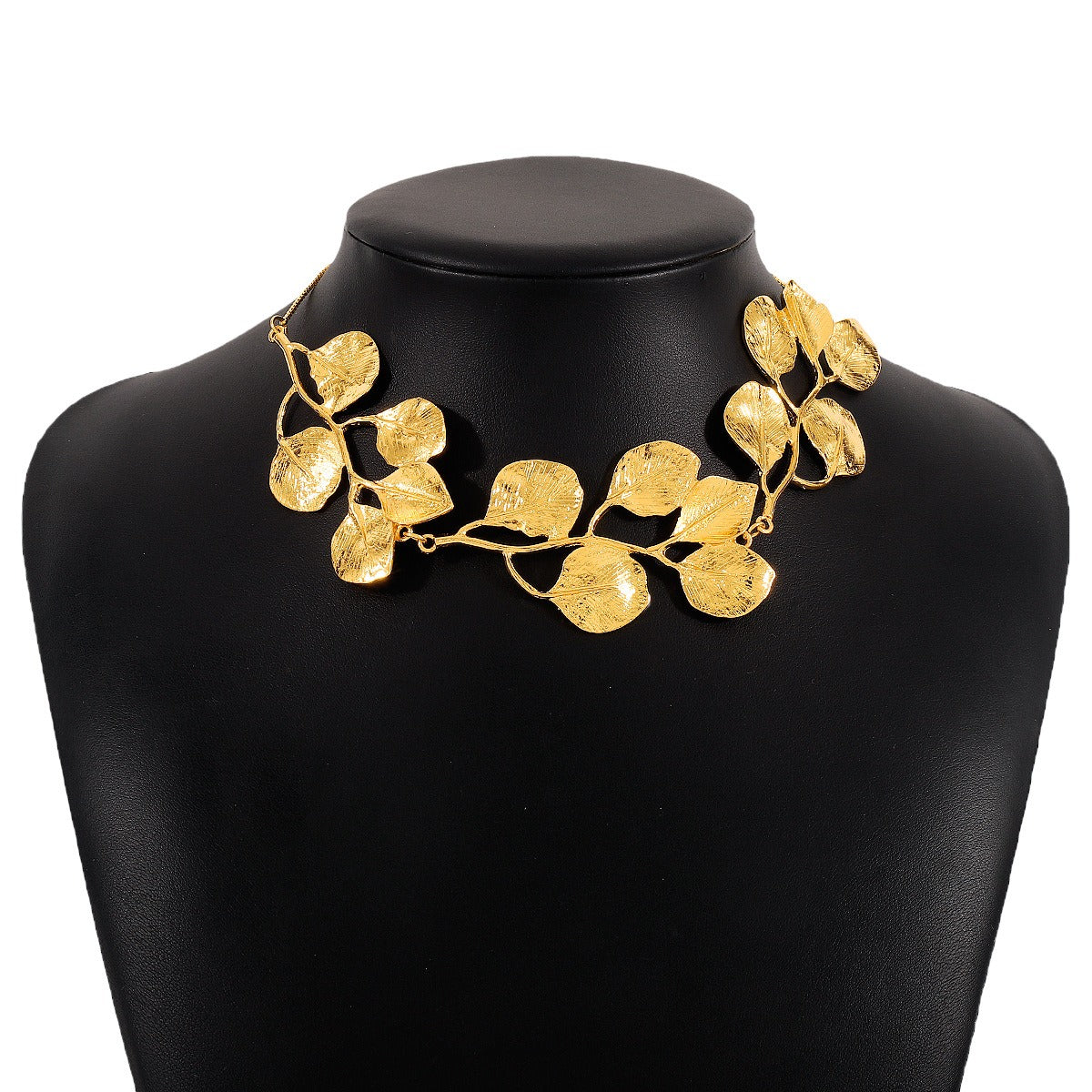 Mitena – Collar de aleación diseño de hoja