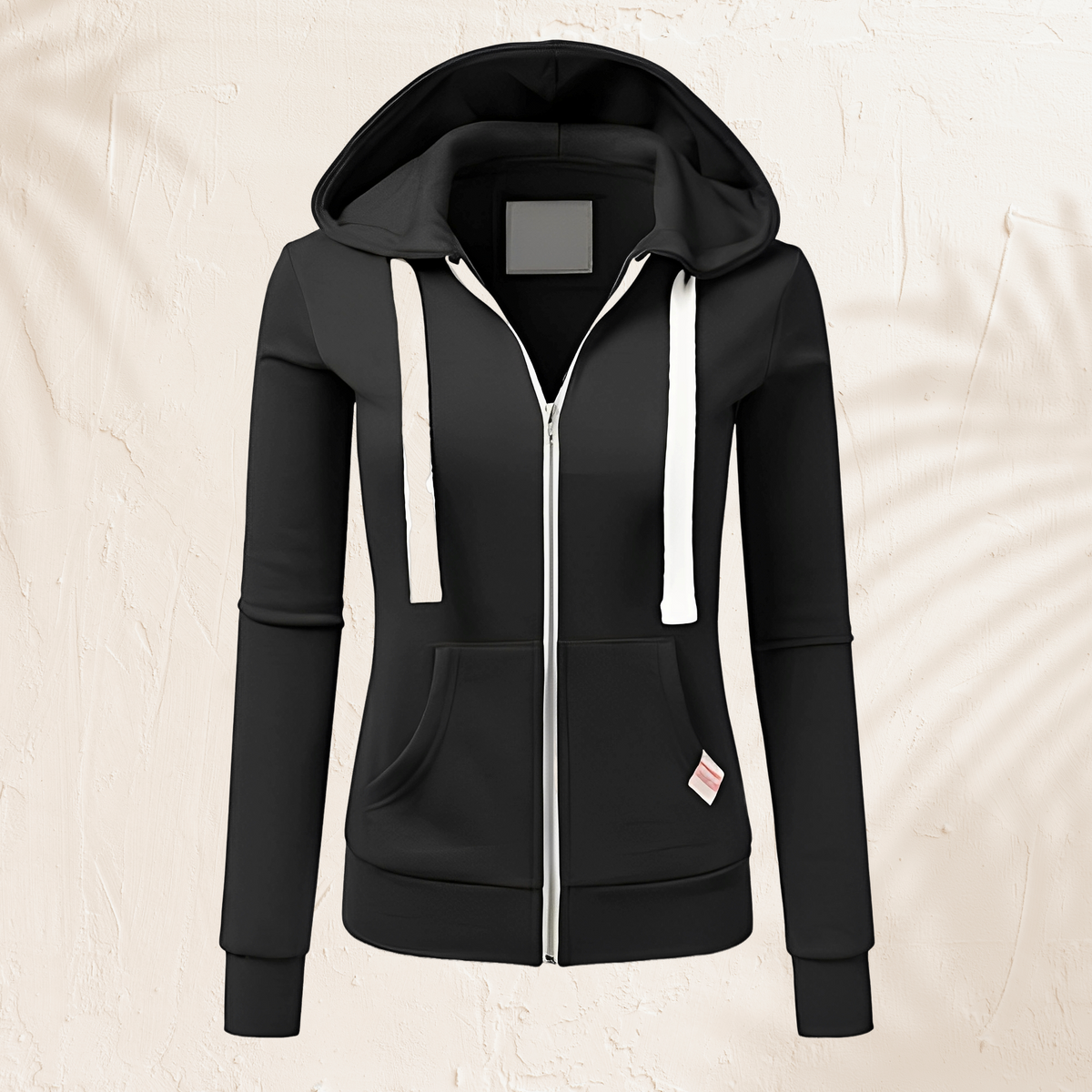 Luna - Sudadera con capucha cómoda con cremallera