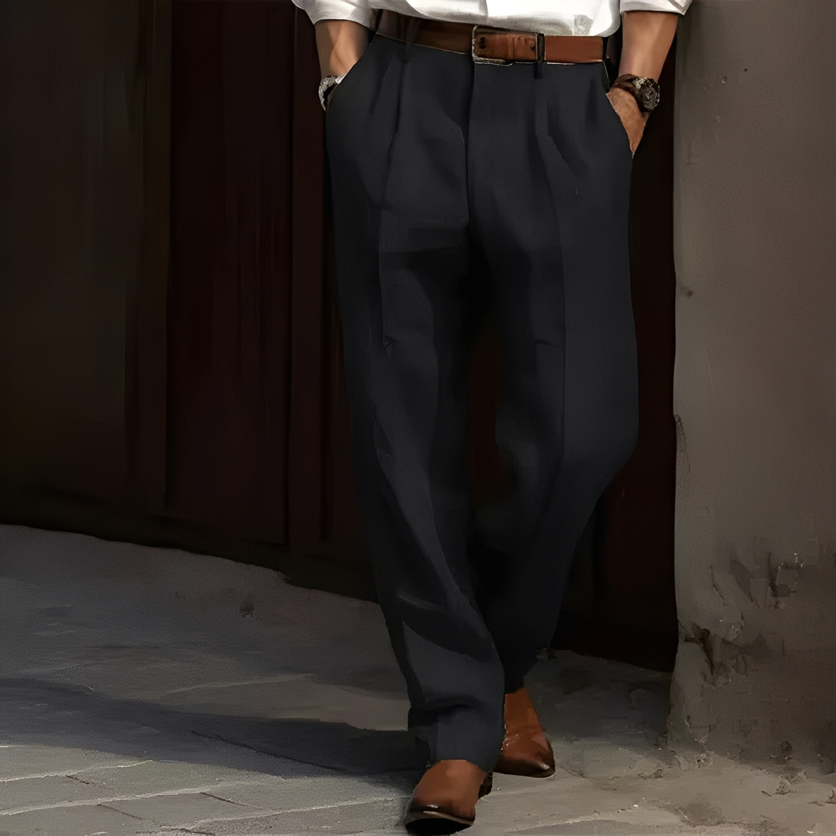 Lennart - Pantalones de estilo moderno