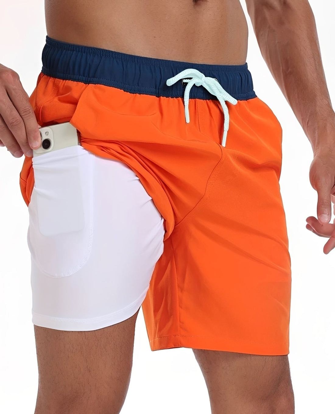 Adam – Bermudas de baño para hombre – Prenda de playa de secado rápido