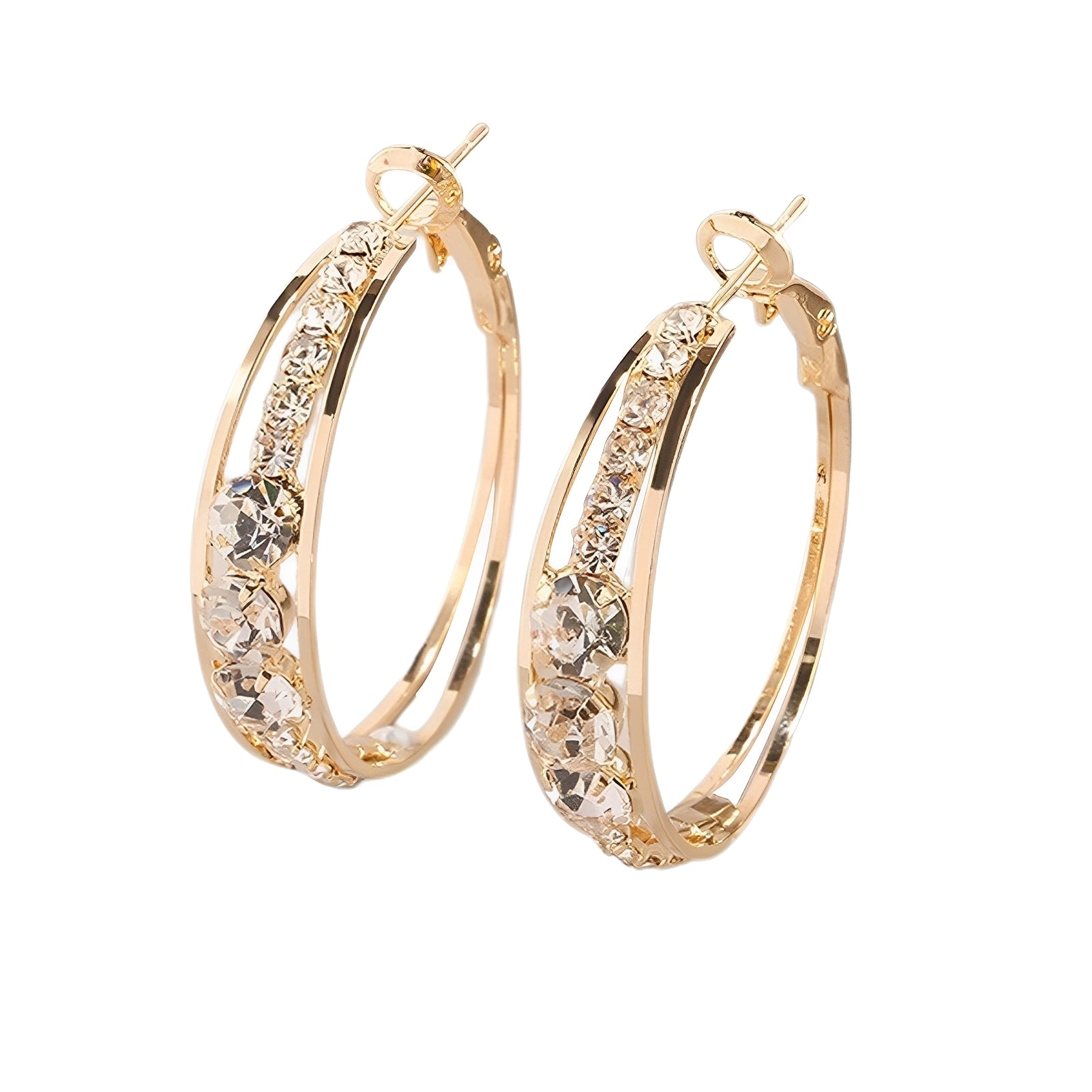 Alina – Aros elegantes con brillo