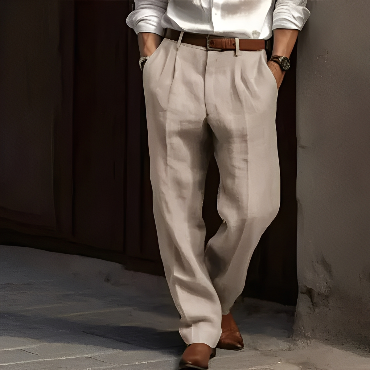 Lennart - Pantalones de estilo moderno