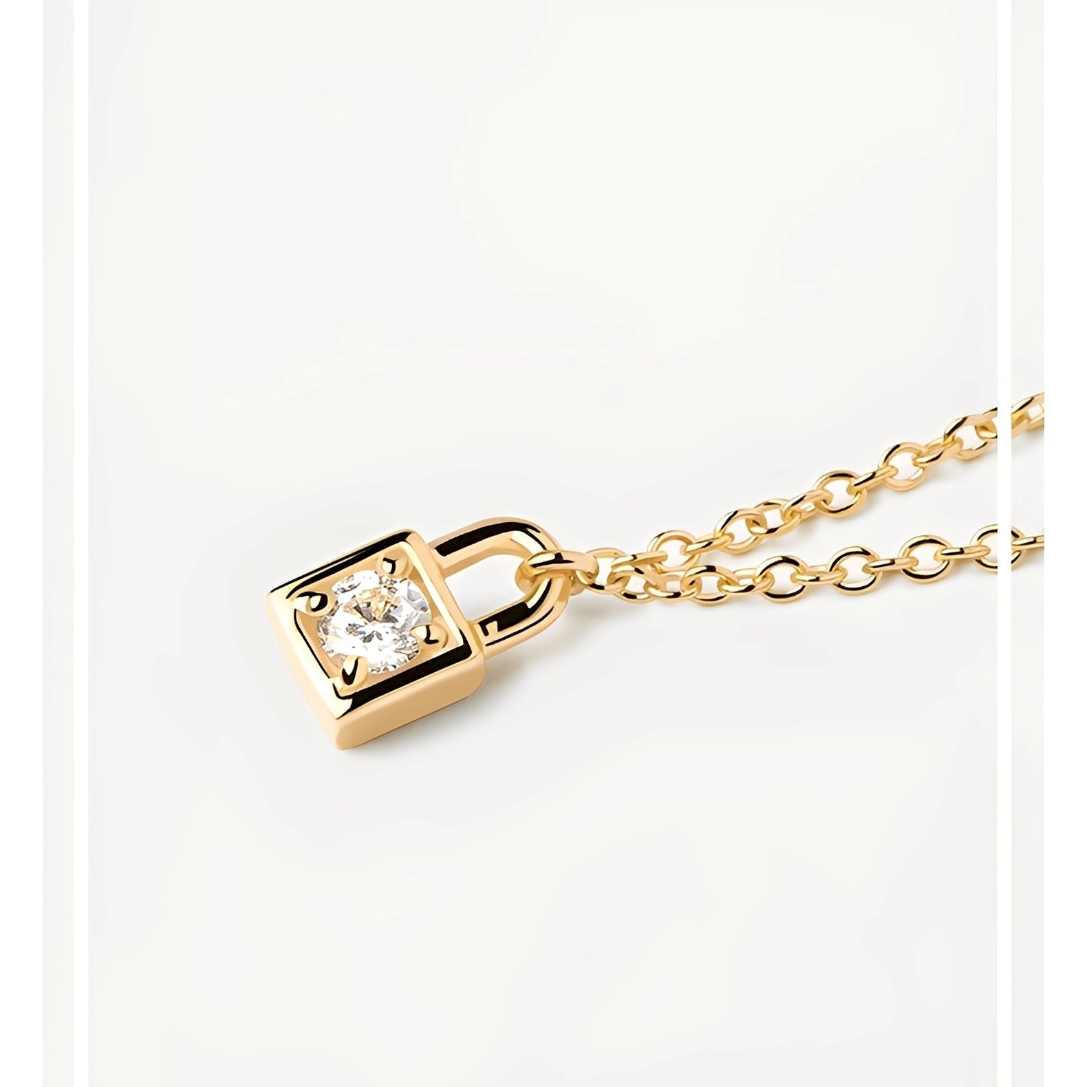 Maelyne – Collar Colgante Mini Cerradura