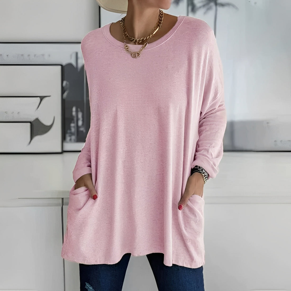 Chantelle - Camisa de Manga Larga con Bolsillos