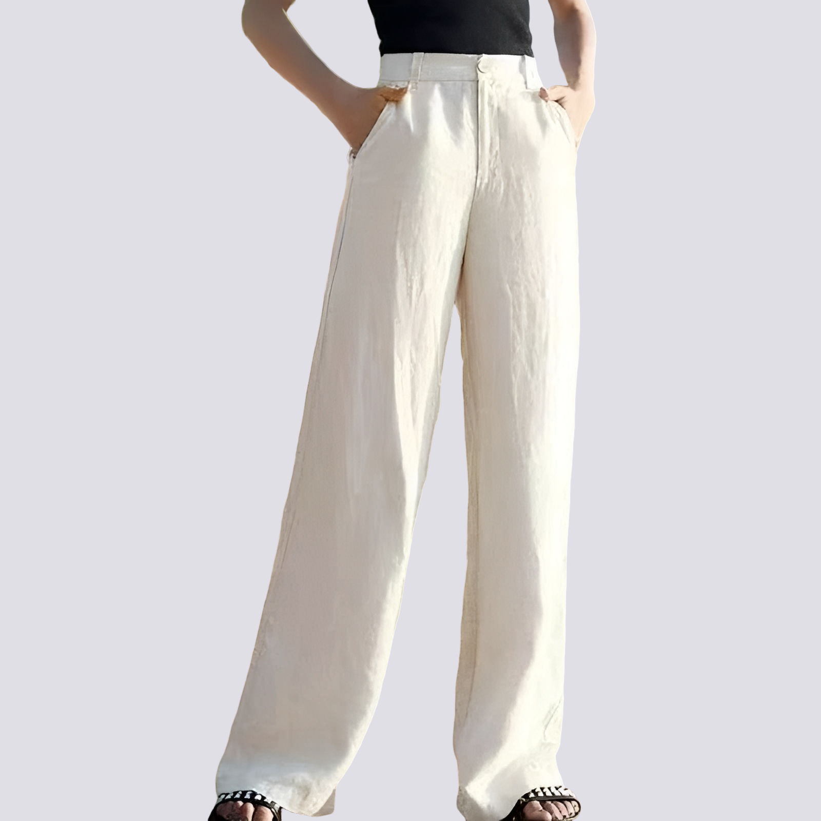 Nellie - Pantalones Anchos Cómodos y Holgados