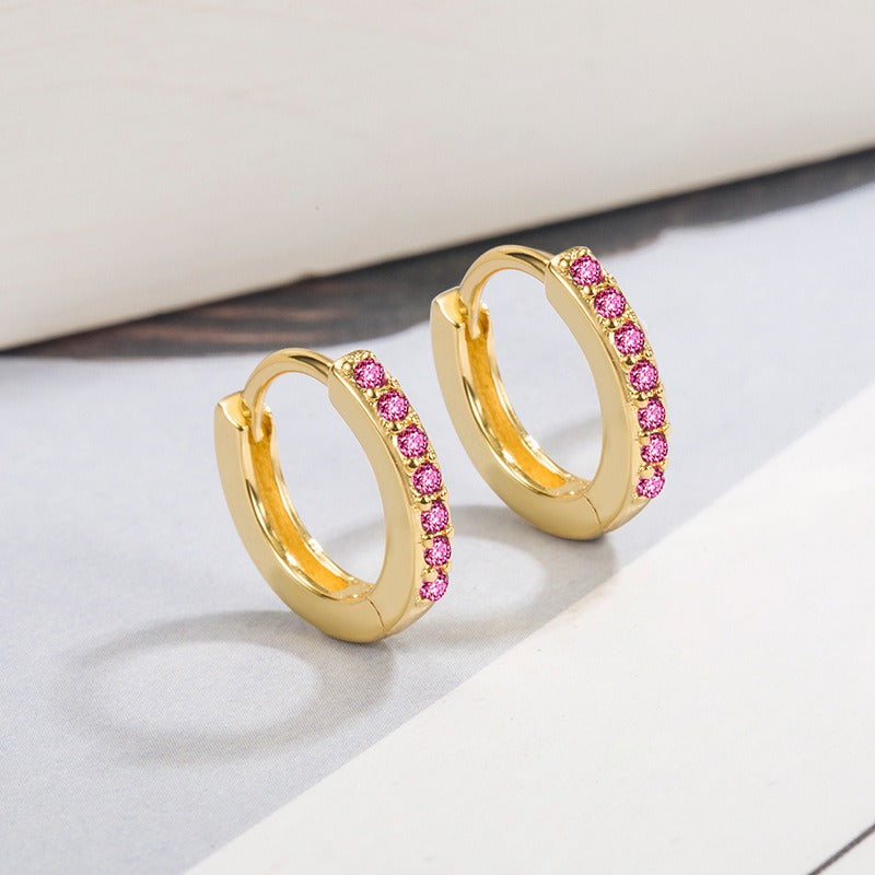 Selena – Pendientes colgantes de inspiración marina dorada