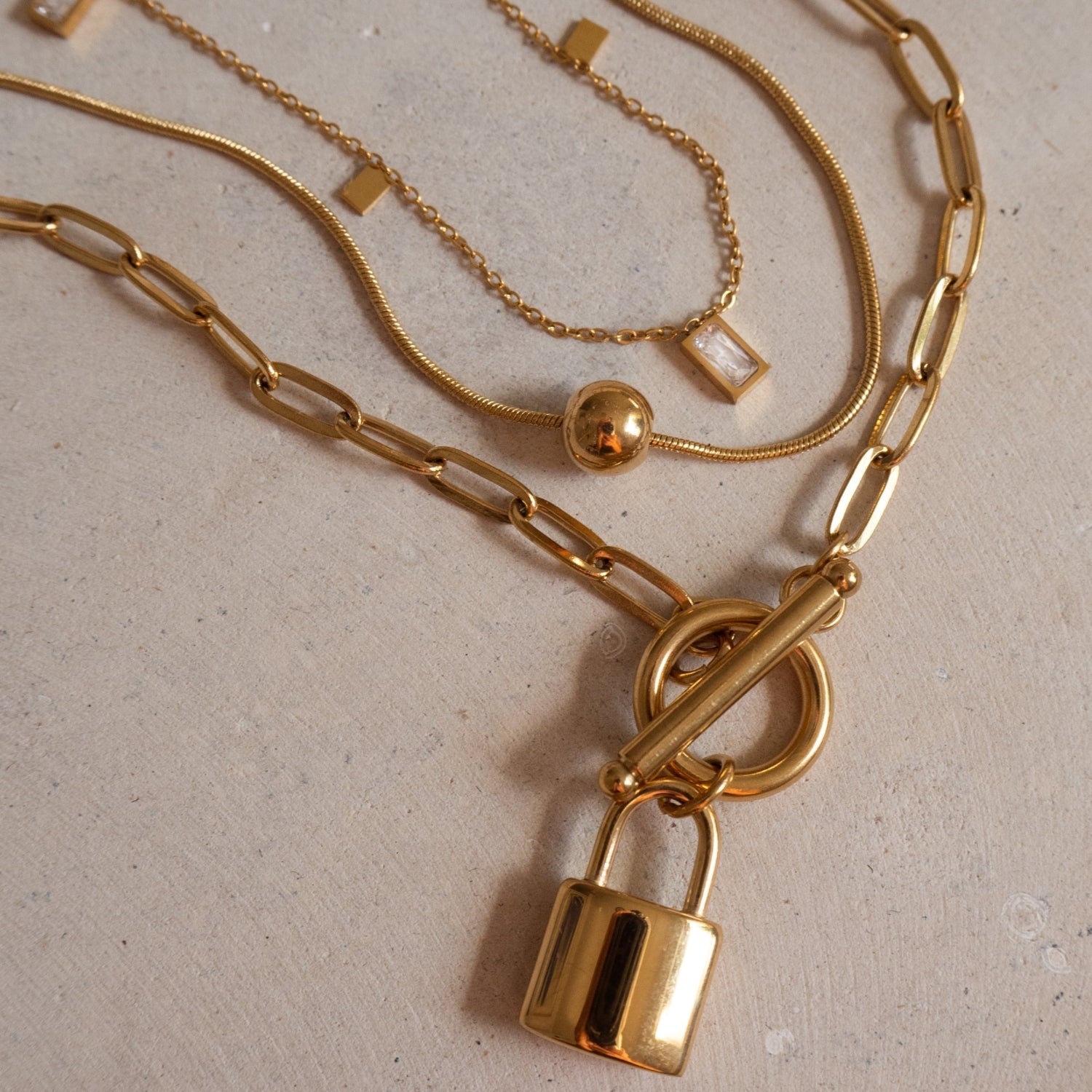 Goodlove - Collar con colgante de candado