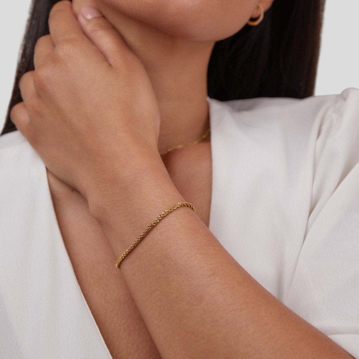 Kai – Pulsera refinada de oro de 18K