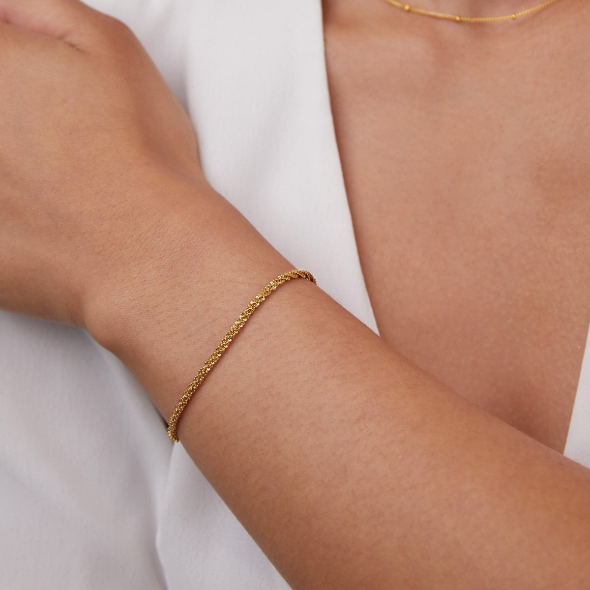 Kai – Pulsera refinada de oro de 18K