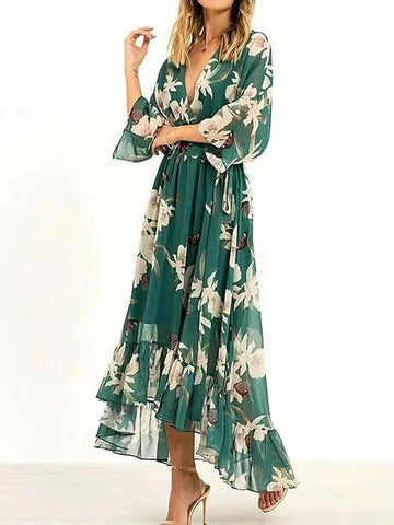 Sylvia – Vestido Largo Brisa del Bosque