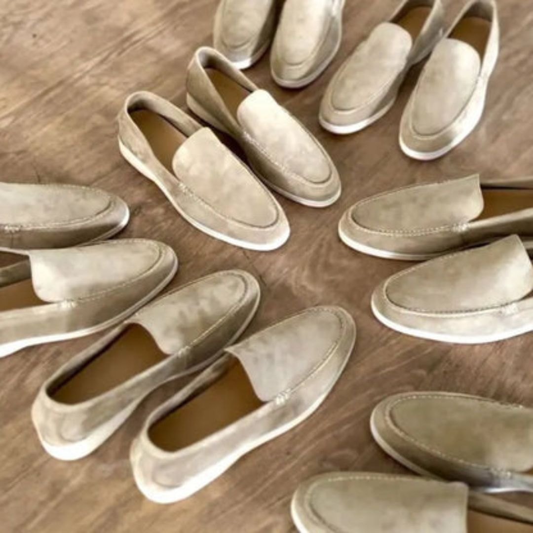 Jad - Cómodos Mocasines de Gamuza para Hombres
