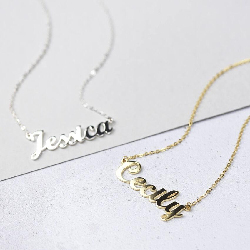 Soline – Collar de nombre personalizado