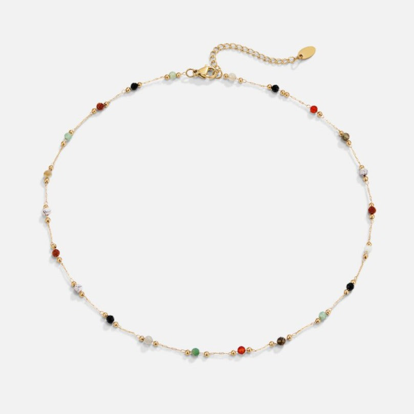 Lala - Collar con perlas y piedras