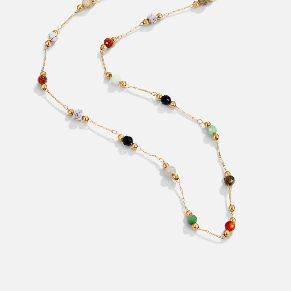 Lala - Collar con perlas y piedras