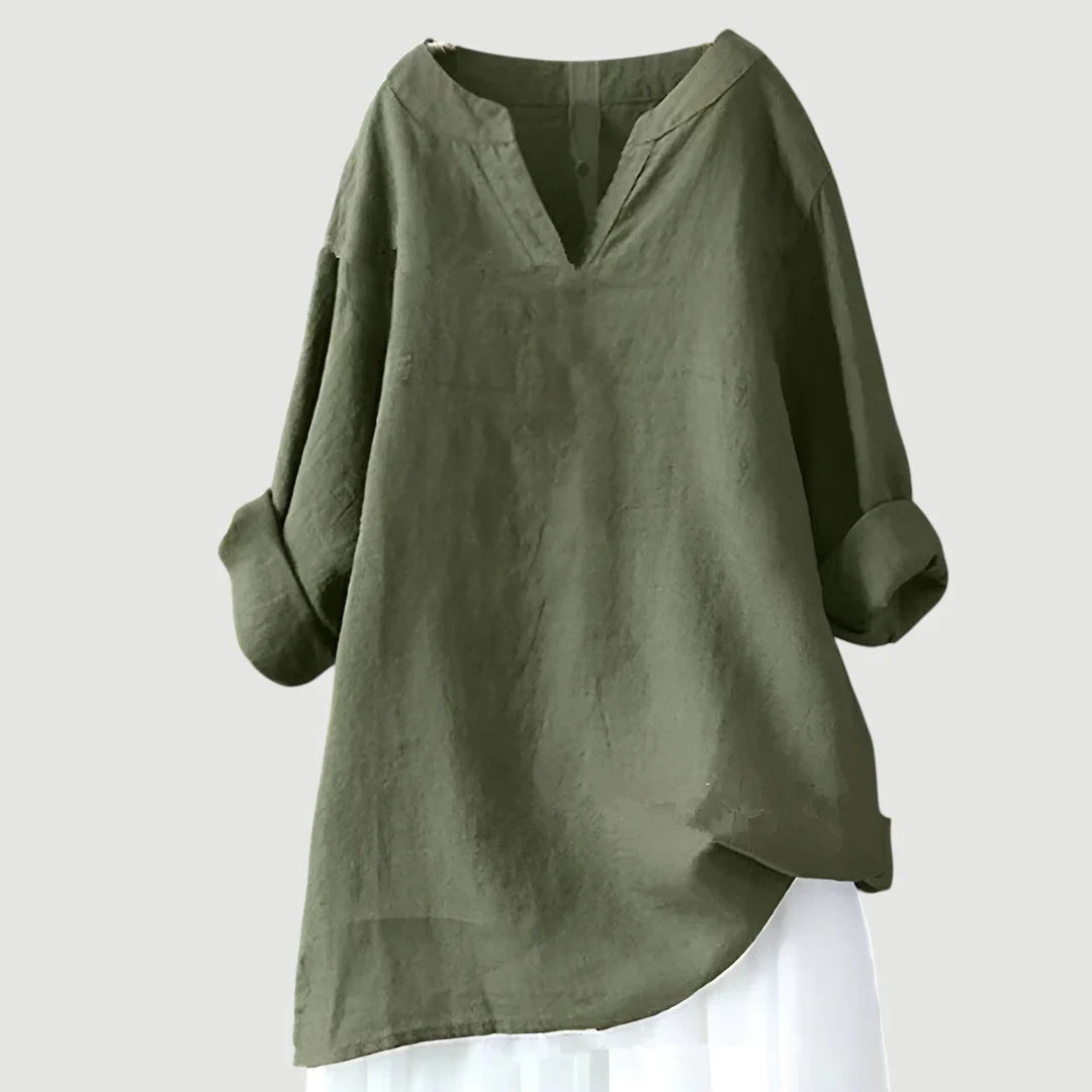 Nicole – Elegante blusa tunic para dama