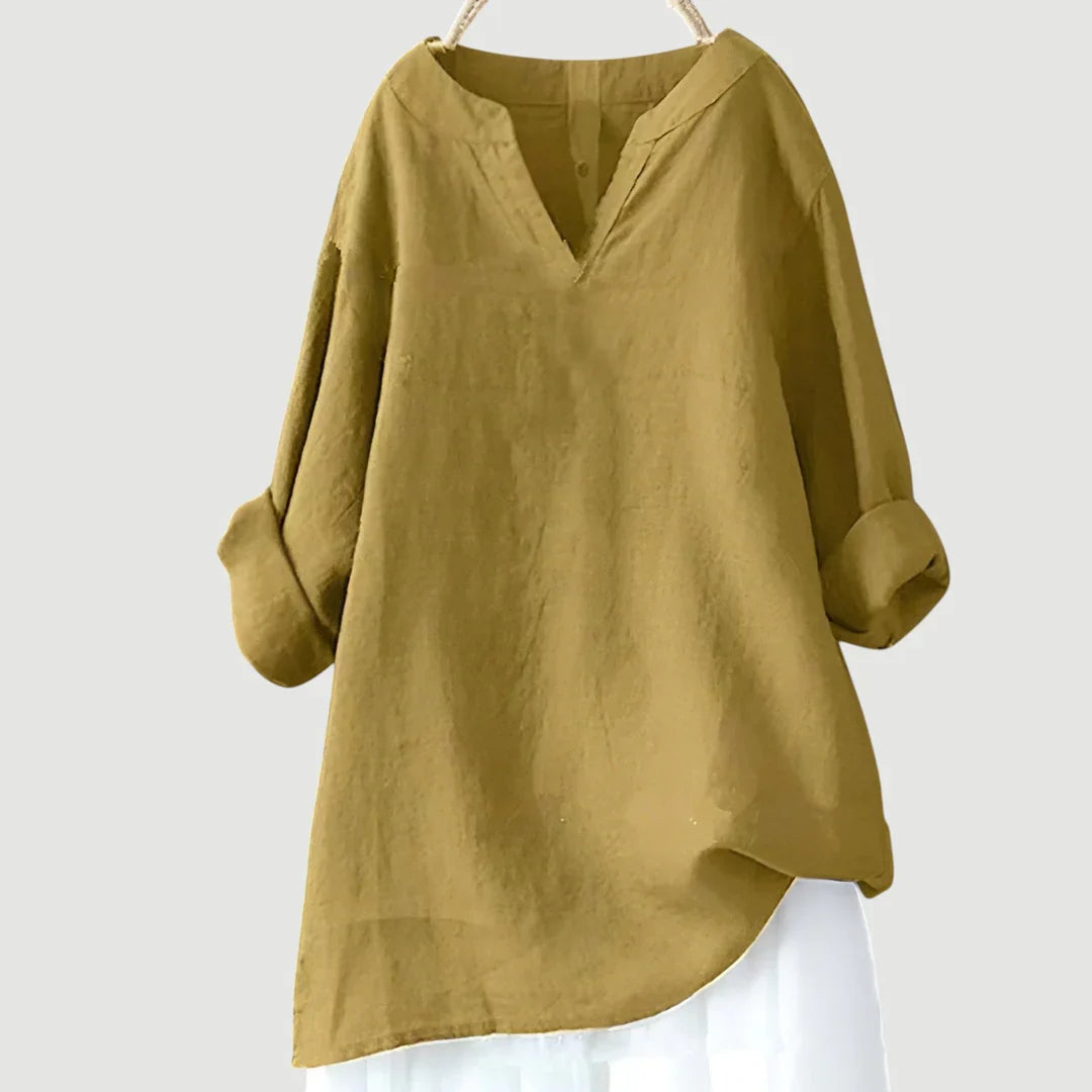 Nicole – Elegante blusa tunic para dama