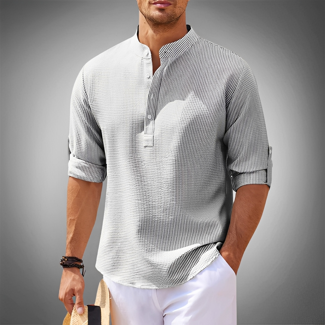 Adriennes - Camiseta de manga larga cómoda