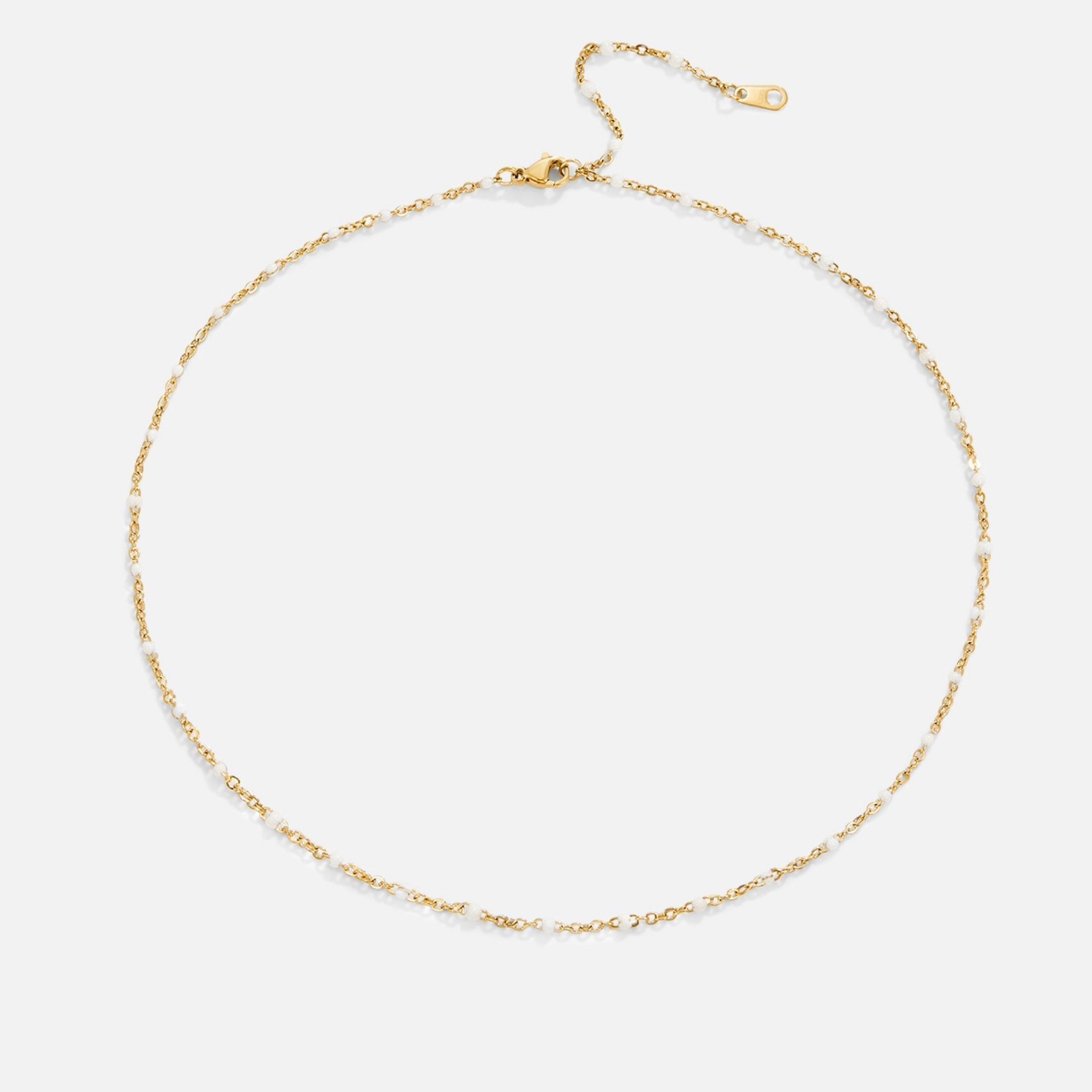 Mila – Collar con perlas blancas