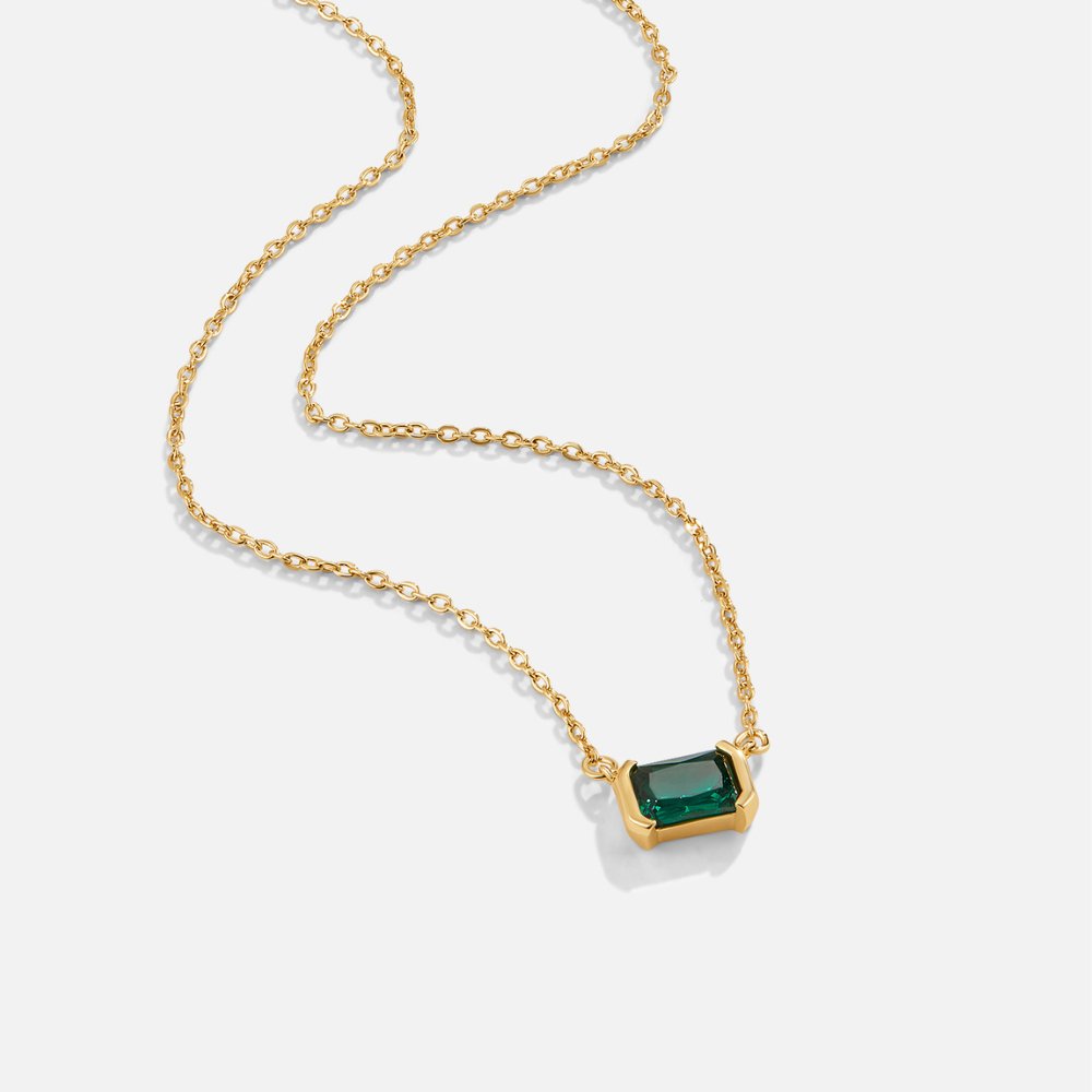 Moni – Collar de Esmeralda Verde