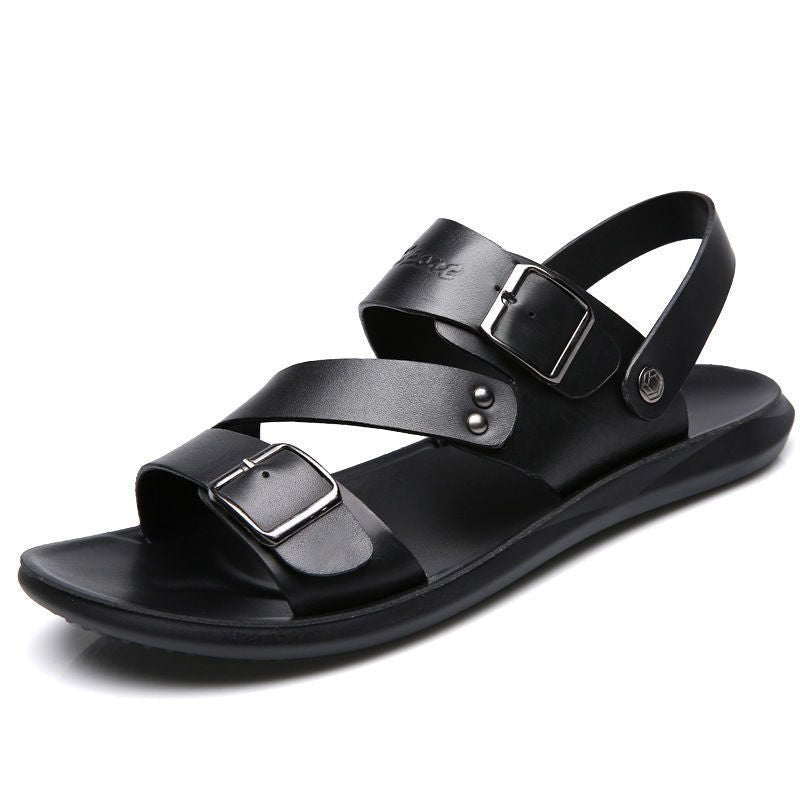 Nathan – Sandalias con hebilla de diseño clásico para hombre