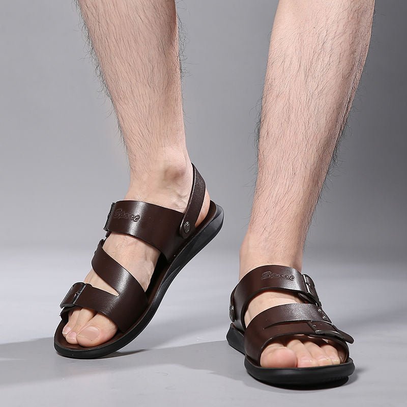 Nathan – Sandalias con hebilla de diseño clásico para hombre