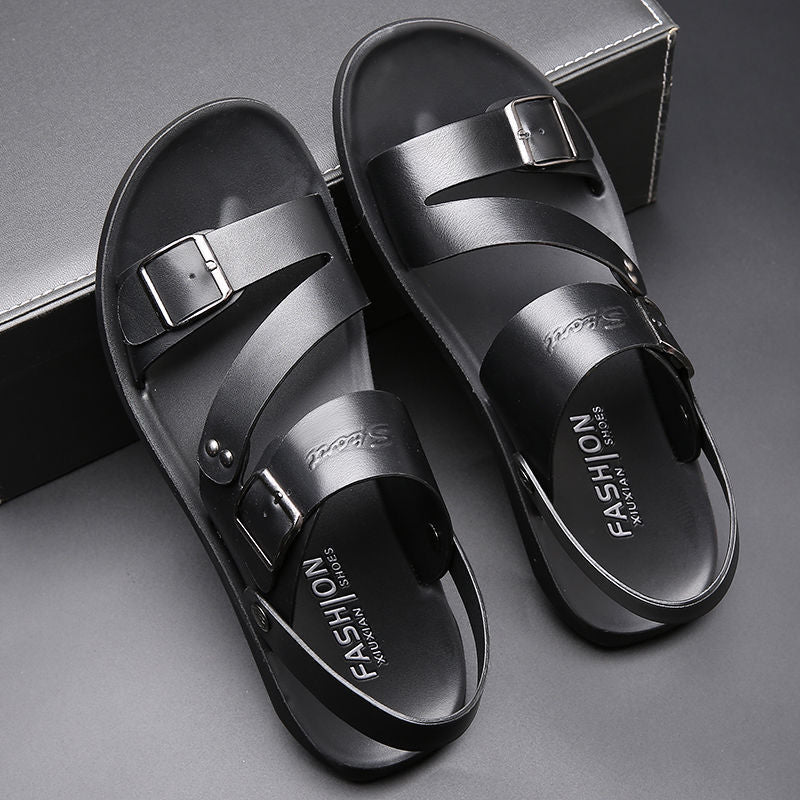 Nathan – Sandalias con hebilla de diseño clásico para hombre