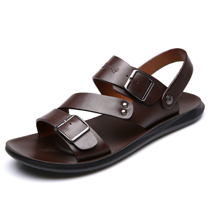 Nathan – Sandalias con hebilla de diseño clásico para hombre