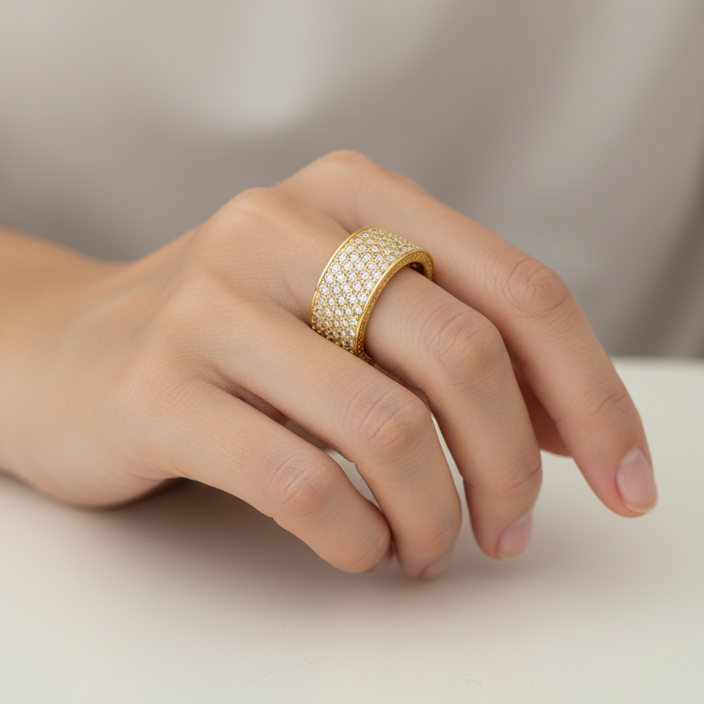 Tally – Anillo con Circonio Engastado
