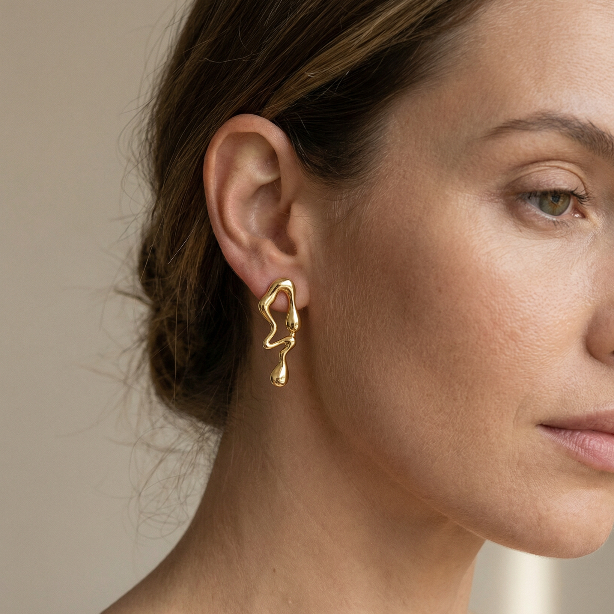 Wilma – Pendientes abstractos desiguales