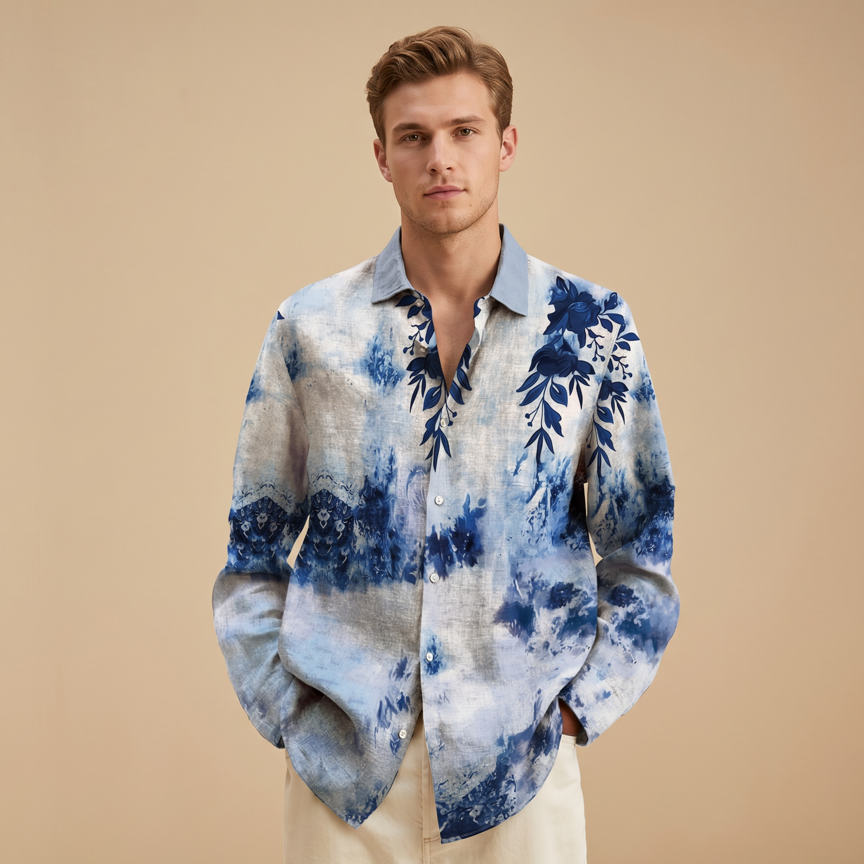 Devon - Camisa Holgada y Colorida